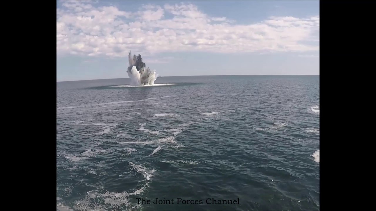 WW II Era Mine Exploded In The Baltic Sea