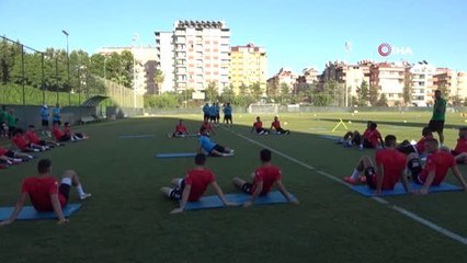 Alanyaspor sezonun ilk idmanını gerçekleştirdi