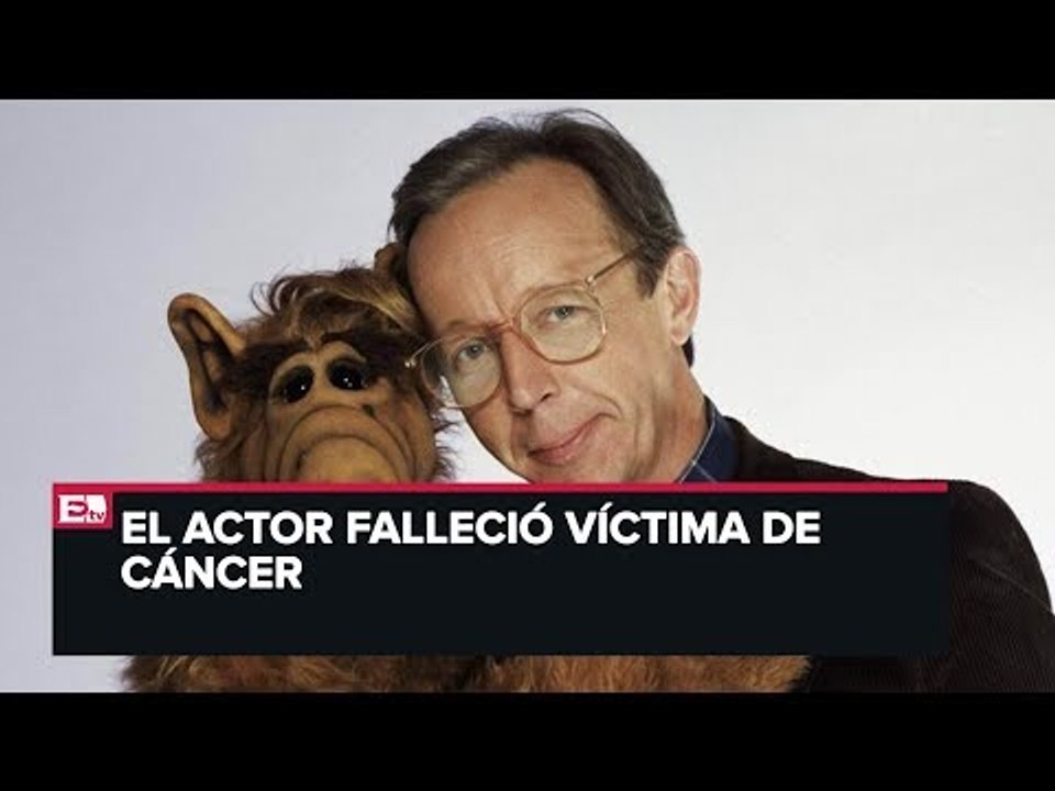 Falleció a los 75 años Max Wright de la serie Alf