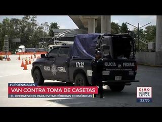 ¿Cómo evitarán los Policías Federales que se tomen las casetas ?| Noticias con Ciro Gómez Leyva