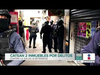 Télécharger la video: Catean 2 inmuebles por delitos contra la salud en la Ciudad de México | Noticias con Francisco Zea