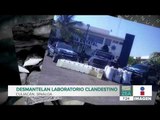 Desmantelan un 'narcolaboratorio' clandestino en Culiacán, Sinaloa | Noticias con Francisco Zea