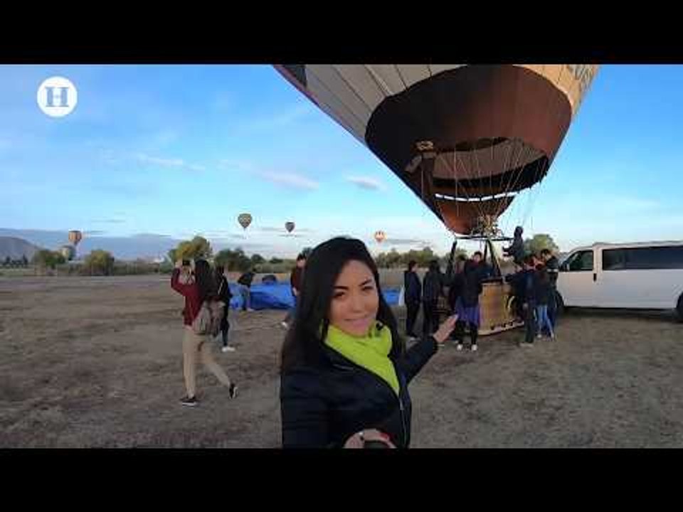 Viaje en Globo, otra manera de conocer las Pirámides de Teotihuacán, reportaje El Heraldo TV