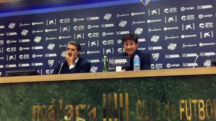 Rueda de prensa de la Presentación de Víctor Sánchez del Amo como Entrenador del Málaga 2019/2020