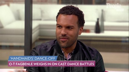 'The Handmaid's Tale's O-T Fagbenle Challenges Costar Amanda Brugel to a Dance-Off