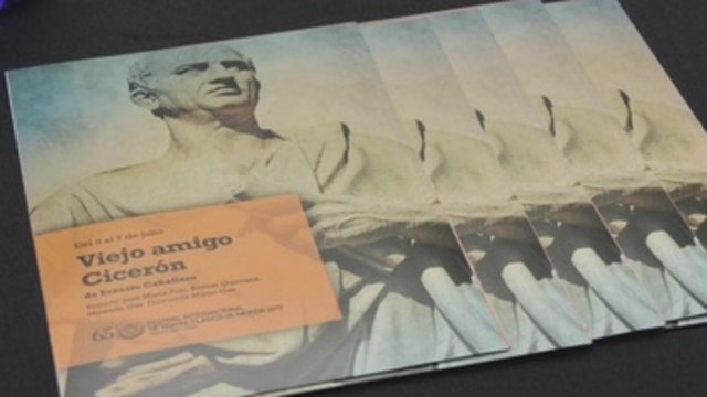 El Festival Internacional de Teatro Clásico de Mérida presenta Viejo amigo Cicerón