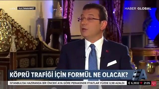 Ekrem İmamoğlu köprü trafiği için çözüm önerisini açıkladı