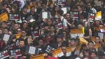 تظاهرات غاضبة بهونغ كونغ ضد قانون تسليم المطلوبين للصين