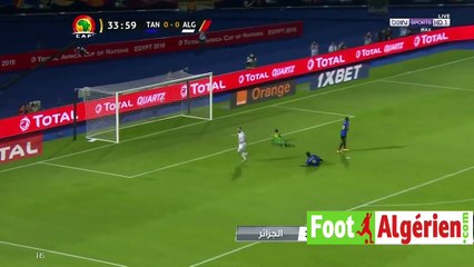 CAN-2019 : Algérie 3 - 0 Tanzanie
