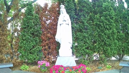 2 Fatima Pilgrimage walk across USA   # pt 1 Fatima shrine Coon Rapids MN