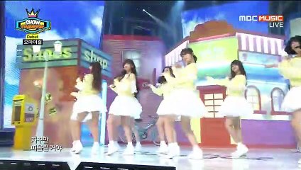 150422 OH MY GIRL - Hot Summer Nights + CUPID (Show Champion)