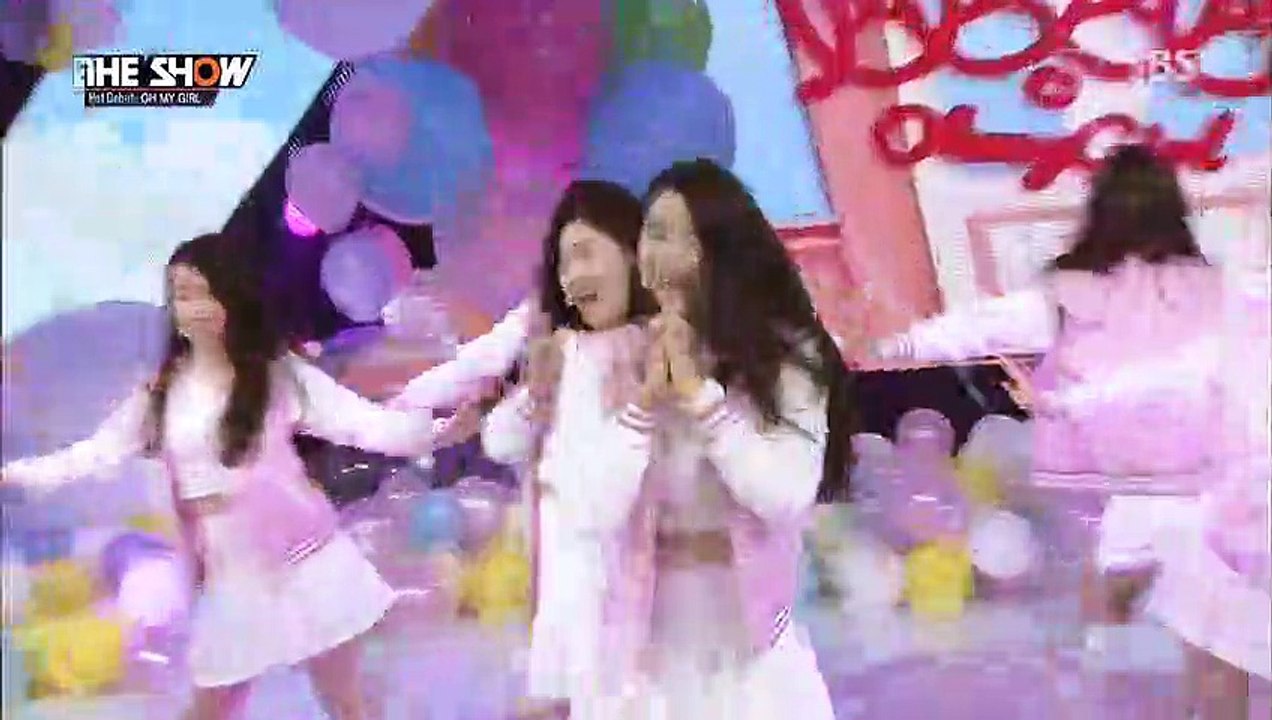 150423 OH MY GIRL - HOT SUMMER NIGHTS + CUPID + Interview (The Show)
