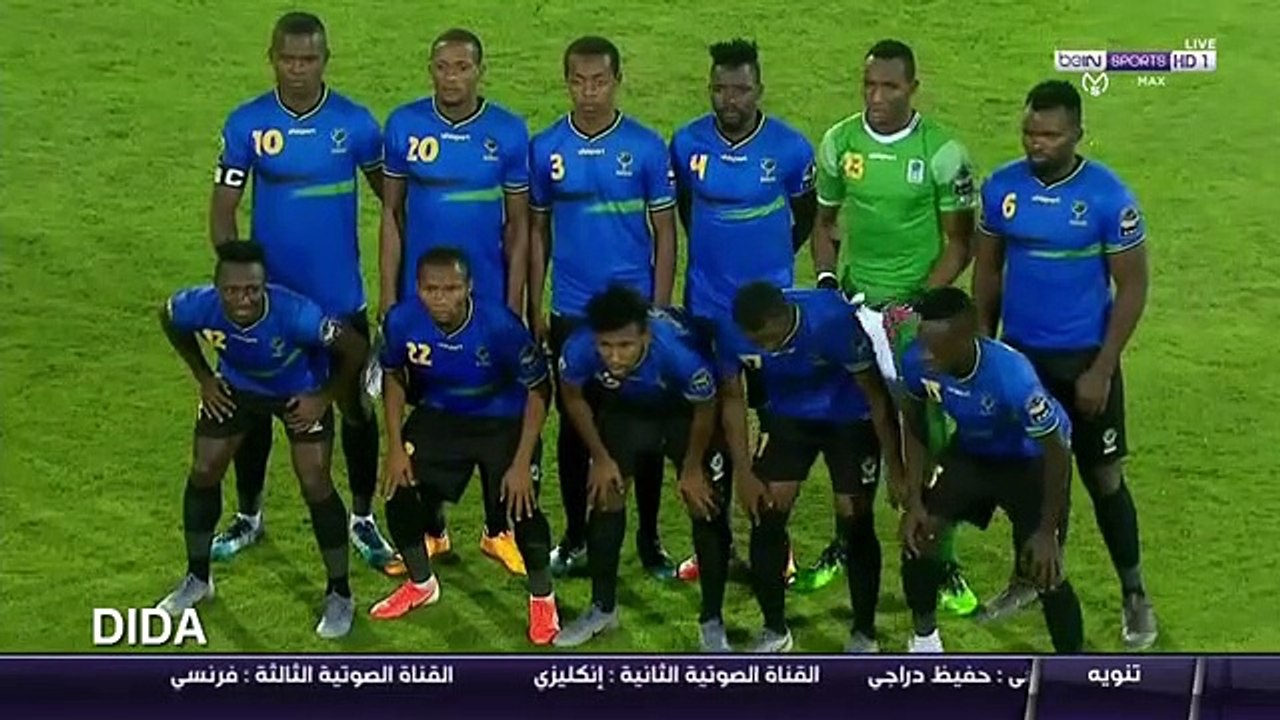 ملخص مباراة الجزائر وتنزانيا 3-0  مباراة فى قمة الاثارة  وجنون حفيظ دراجى HD