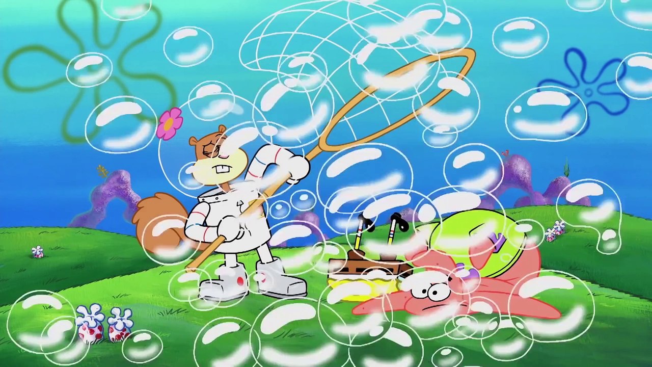 SpongeBob SquarePants | Sandy and the Jellyfish | Nickelodeon UK