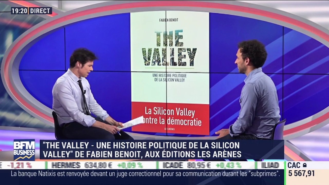 Livre du jour: "The Valley: Une histoire politique de la Silicon Valley" (Éd. Les Arènes) - 01/07