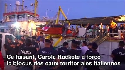 Migrants secourus: la capitaine du Sea-Watch face à un juge italien