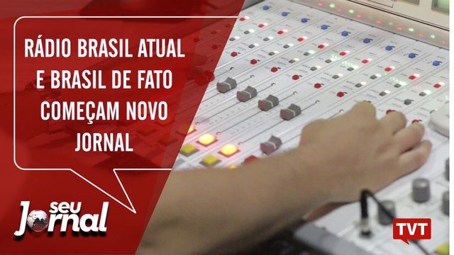 Rádio Brasil Atual e Brasil de Fato começam novo jornal