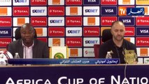 كان 2019: الندوة الصحفية لبلماضي وأمونيكي بعد مباراة الجزائر ـ تنزانيا