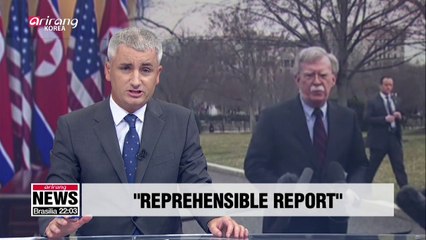 Bolton disputes NYT report on U.S. acceptance of N. Korea nuclear freeze
