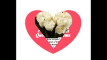 Good morning my love, brought a white rose bouquet, love you! [Message] [Quotes and Poems]
