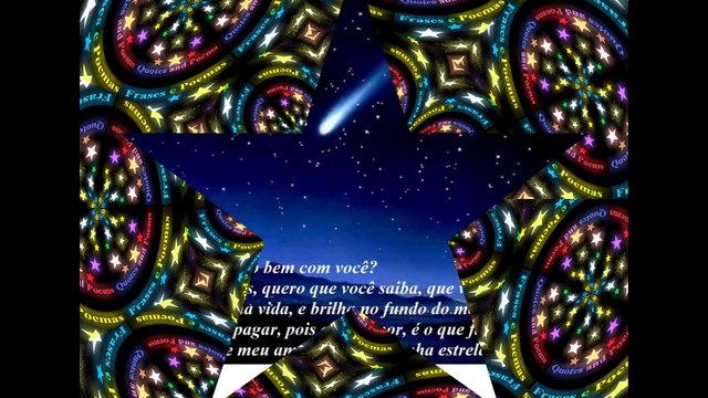 Boa noite meu amor, você é a minha estrela cadente, eu te amo muito! [Mensagem] [Frases e Poemas]