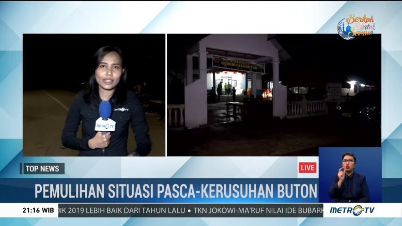 Lokasi Kerusuhan di Buton Masih Dijaga Ketat Aparat Keamanan