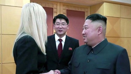 남북미 회동...김정은, 이방카와도 악수 / YTN