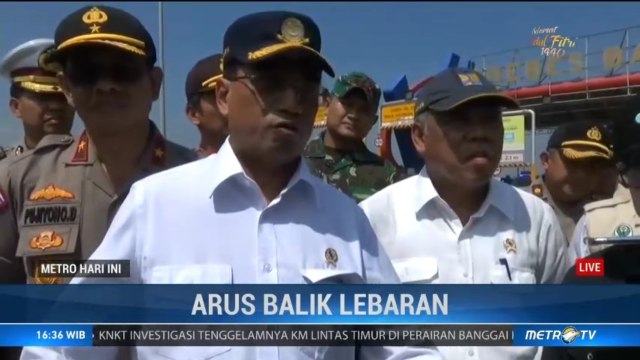 Mudik Lancar, Menhub Apresiasi Pembangunan Infrastruktur