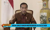 Jokowi: Bisa Saja Ada Menteri Usia 20-25 Tahun Asal....