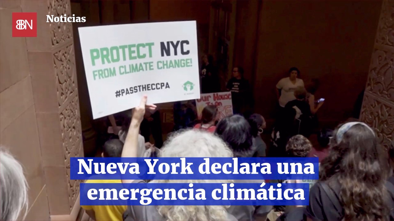 Nueva York declara una emergencia climática