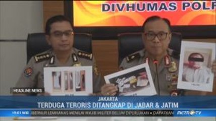 Polri Tangkap 5 Terduga Teroris Jaringan Jamaah Islamiyah