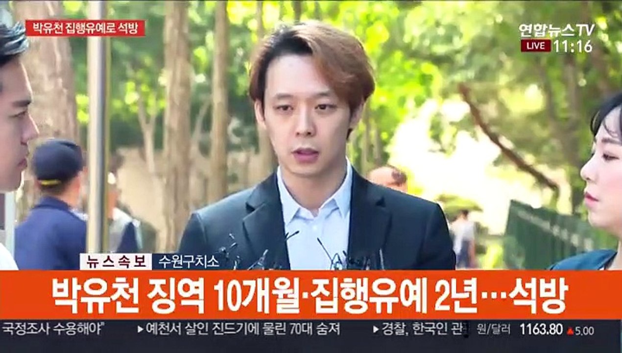 Park Yoochun Divonis 10 Bulan Penjara dan  2 Tahun Masa Percobaan