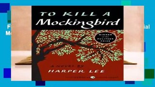 Full version  To Kill a Mockingbird (Harperperennial Modern Classics)  For Kindle