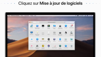 Installer des mises à jour logicielles sur votre Mac sous macOS Mojave