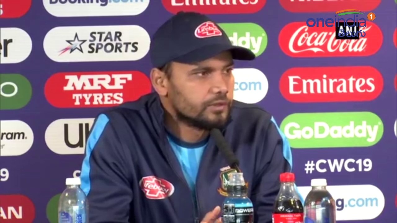 ICC Cricket World Cup 2019 : India V Bangladesh : Mortaza Says 'Need To Play Better Than Before'