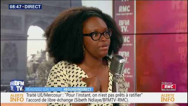 Traité entre l'UE et le Mercosur: Sibeth Ndiaye affirme que pour l'instant, on n'est pas prêts à ratifier l'accord de libre-échange