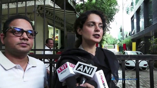 Kangana Ranaut Visits For Censor Meet Of Her Upcoming Film ‘Mental Hai Kya’