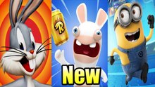 Looney Tunes Dash! vs Rabbids Crazy Rush vs Despicable Me Minion Rush — NEW Compilation