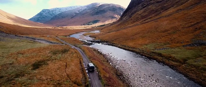Modern campervan rental - Lomond motorhomes Hire