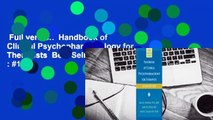 Full version  Handbook of Clinical Psychopharmacology for Therapists  Best Sellers Rank : #1