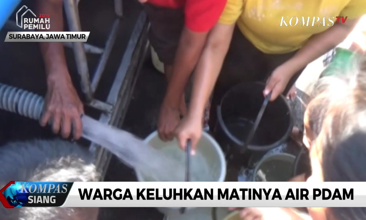 Warga Keluhkan Matinya Air PDAM
