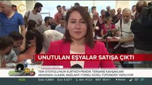 Otobüste unutulan eşyalar satışta