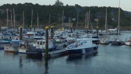 Muere un buzo por el golpe de una embarcación en la costa de Sansenxo (Pontevedra)