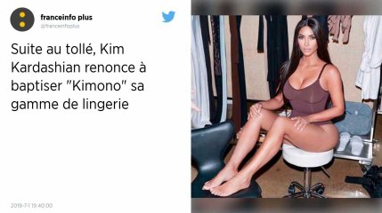 Critiquée au Japon, Kim Kardashian débaptise sa gamme de lingerie "Kimono"