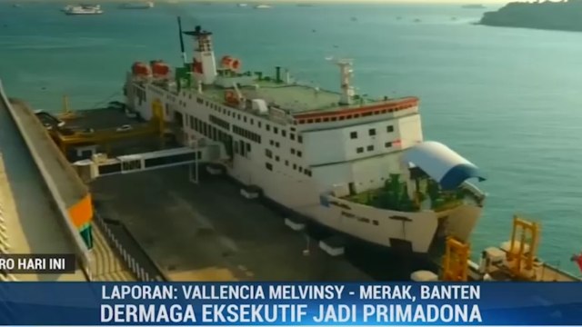 Pelabuhan Merak Masih Dipadati Penumpang Arus Balik