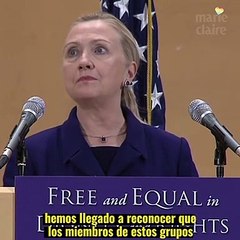 Semana del Orgullo: Hillary Clinton y los derechos de las personas LGTBI