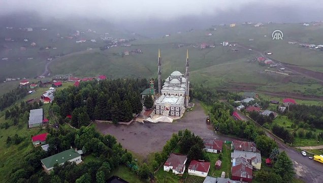 Haçka yaylası, doğa tutkunlarını ağırlıyor - TRABZON