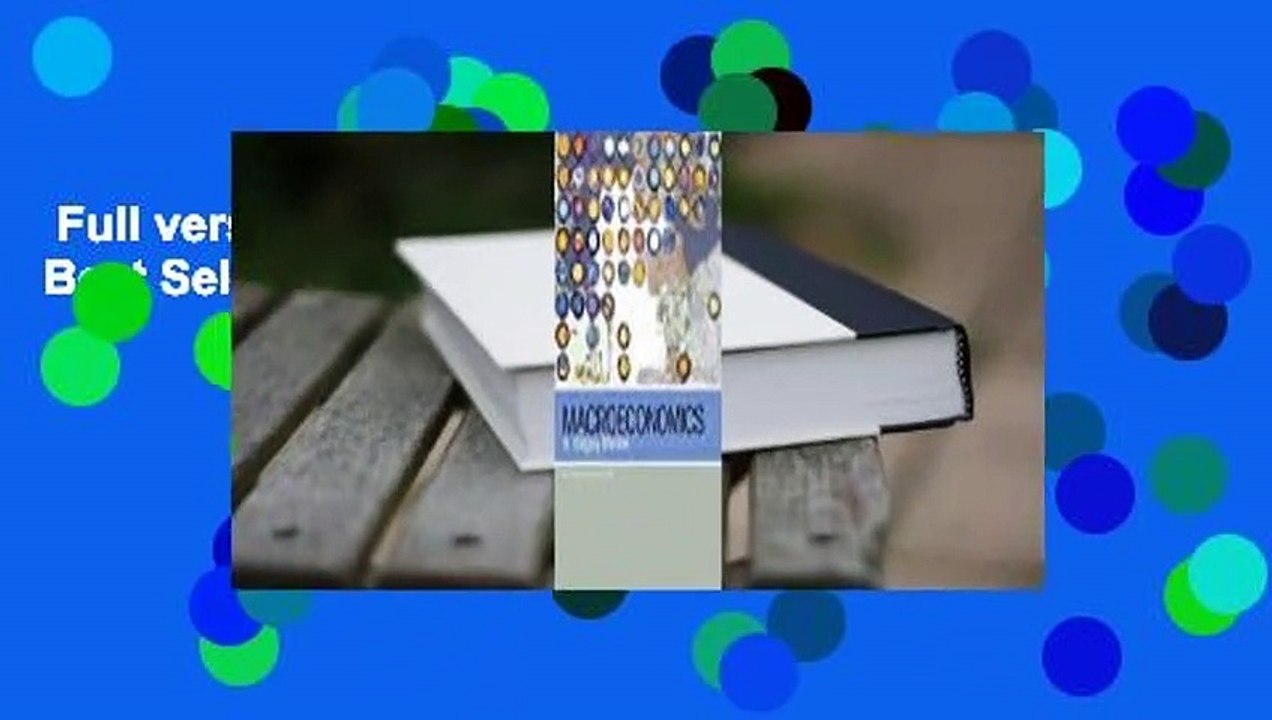 Full version  Macroeconomics  Best Sellers Rank : #5