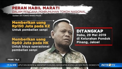 Danai Rencana Penembakan Wiranto & Luhut, Siapa Habil Marati?