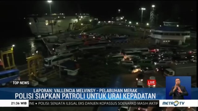 Arus Balik di Pelabuhan Merak Terpantau Normal